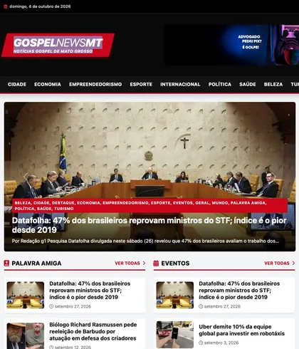 Site desenvolvido pela One Wave Develop exibido em um celular
